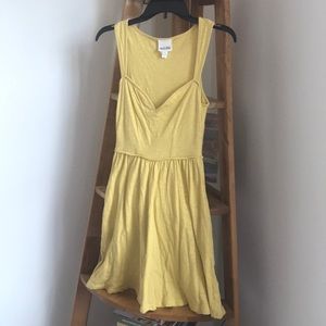 Urban Outfitters Nom De Plume Yellow Dress Size S